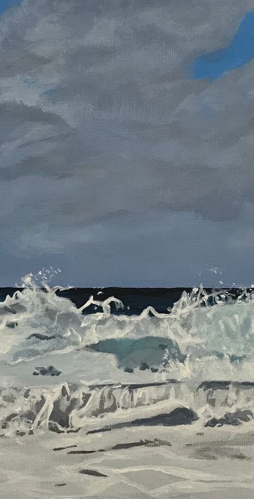Sunlit Surf by Alastair Paynter