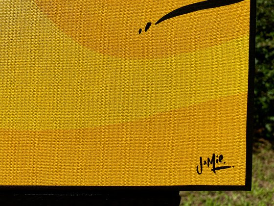 Yellow Submarine on Pink