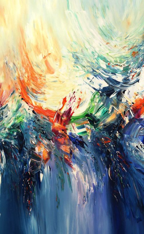 Symphony In Blue XL 4 by Peter Nottrott