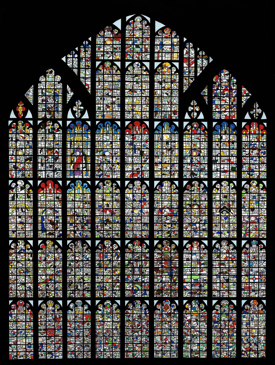 Winchester Cathedral West Window by Shelley Ashkowski