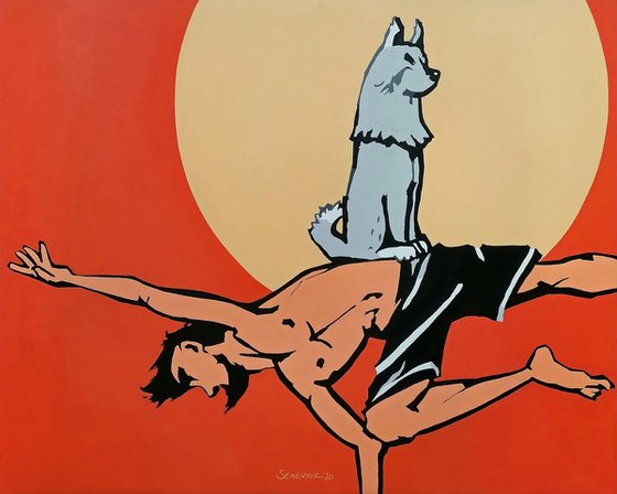 Doggy-Yogi. Next Level