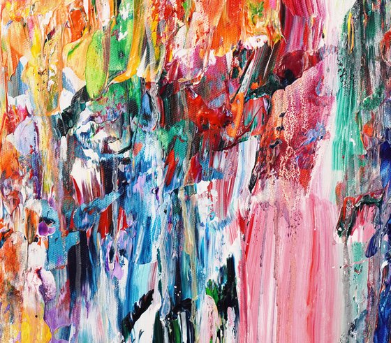 Soft Abstract Symphony XXXL 1