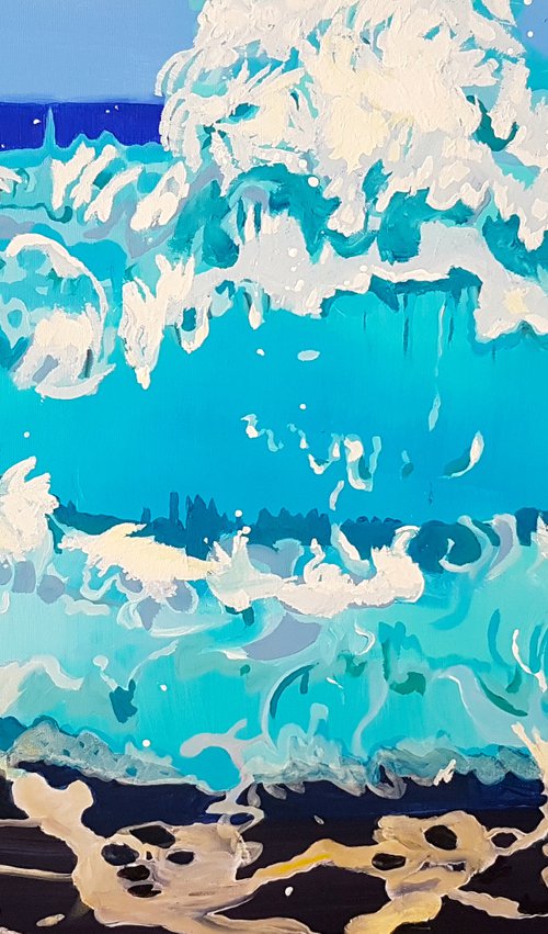Big wave 2 by Kathrin Flöge