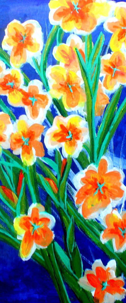 Gladioli by Paul J Best