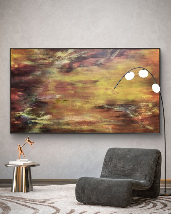 SUSPENSION - Contemporary Abstract Painting