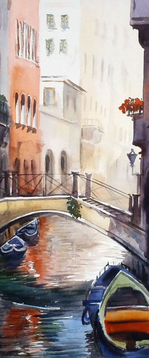 Venice Canals at Morning by Samiran Sarkar