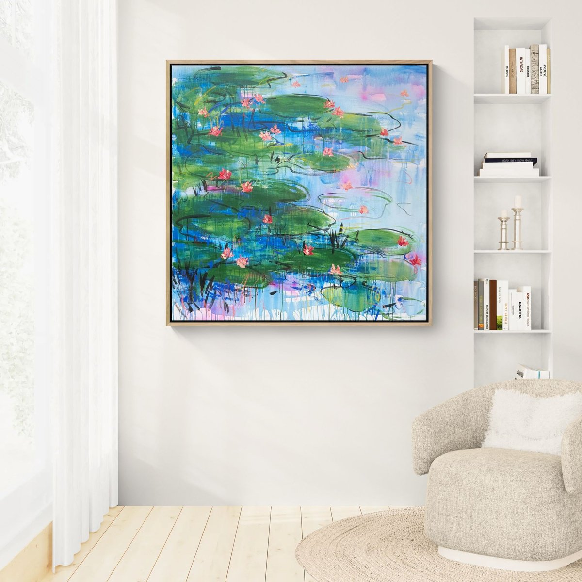 Stillness By Belinda Nadwie, 51 X 51, Artwork For Sale On Artfinder
