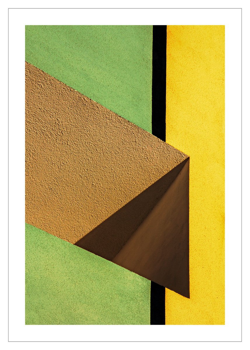 Geometric Abstract Photograph By Beata Podwysocka, 20 X 28, Wallscape 133, Original Artwork