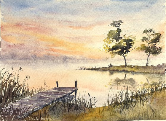 Summer Morning on the Lake