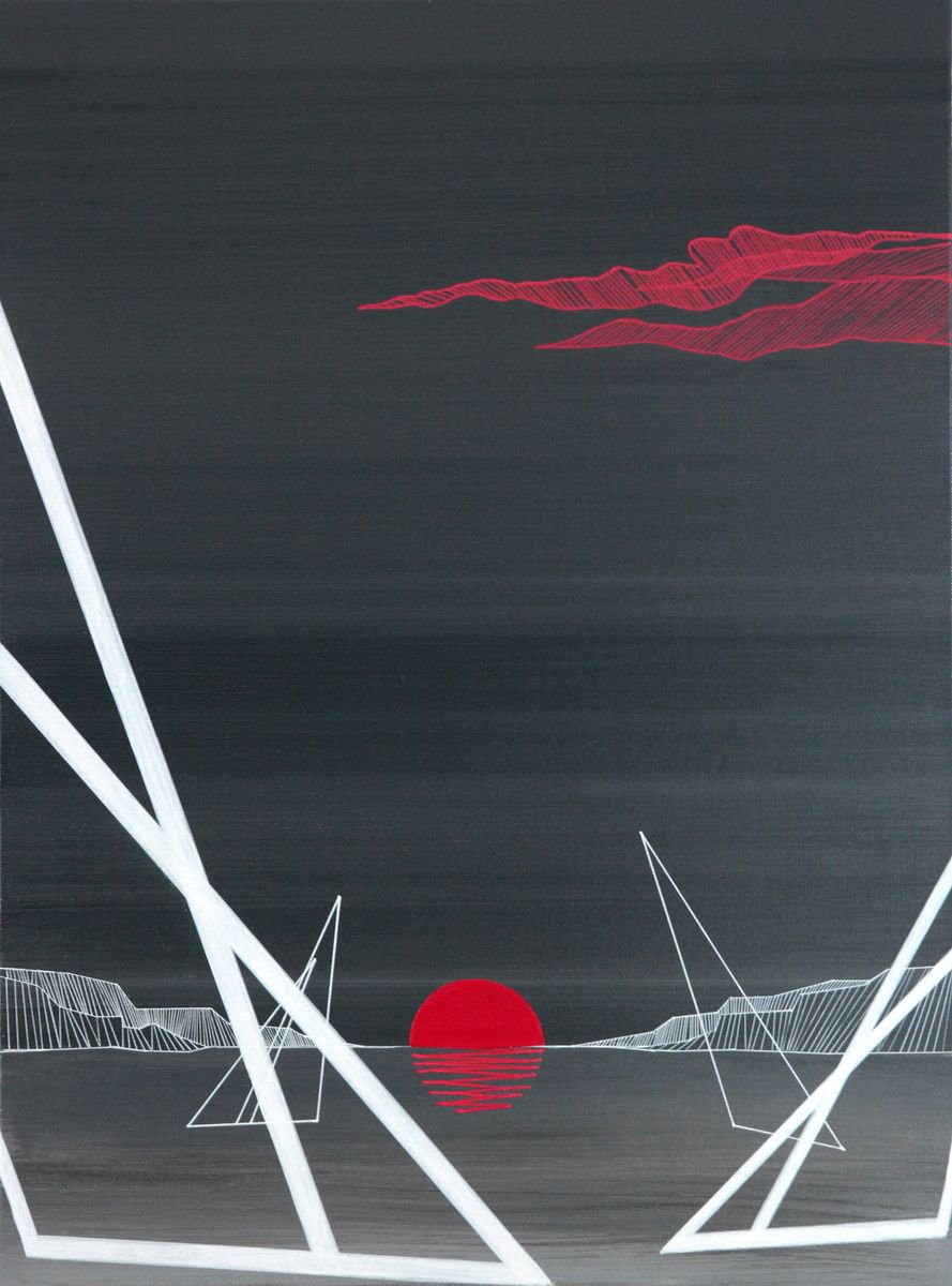 Crimson Sky by Ernst Kruijff