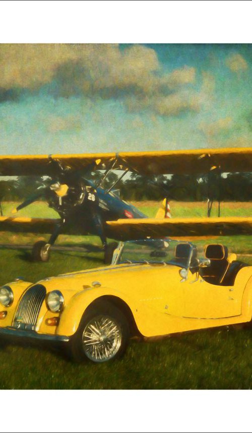 Morgan and Biplane by Martin  Fry