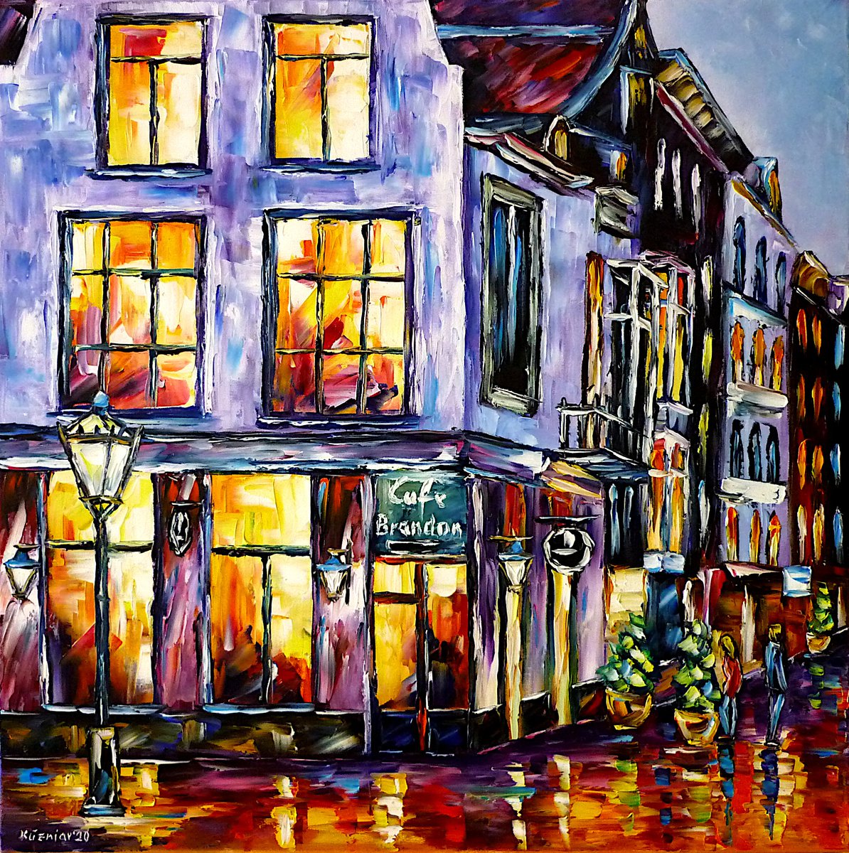 Cafe Brandon, Amsterdam by Mirek Kuzniar