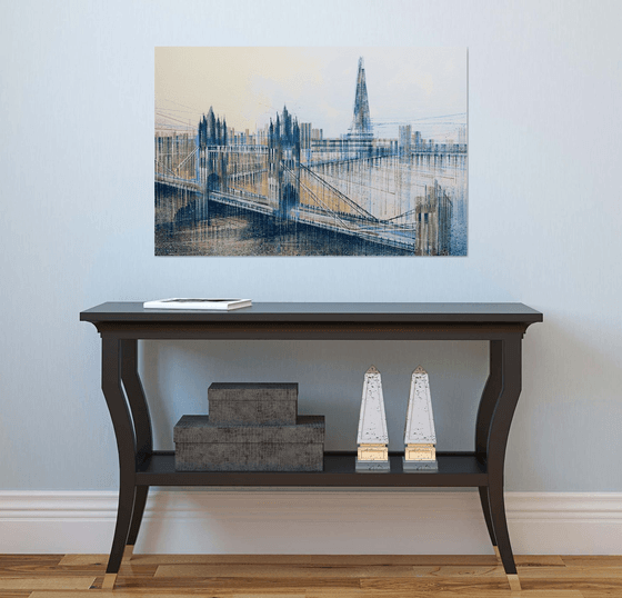 London  - Tower Bridge And The Shard In Morning Light