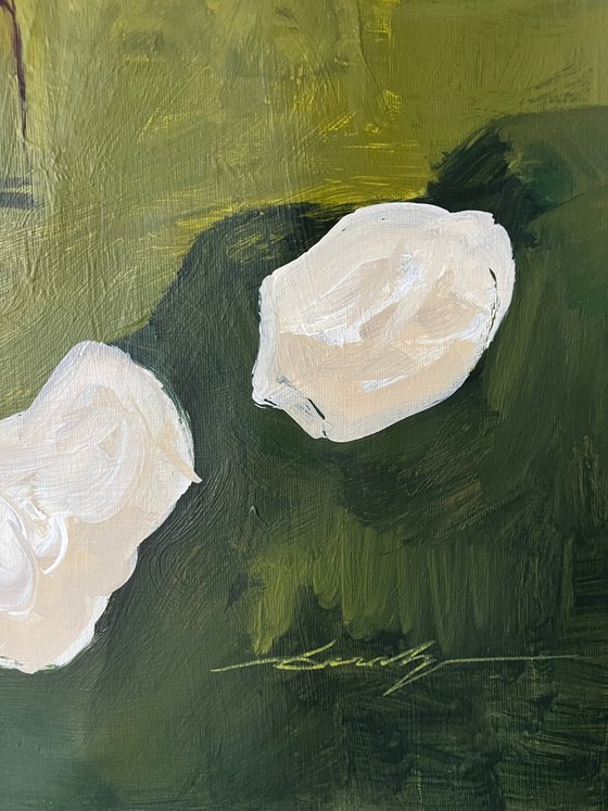 «Time of White Hydrangeas»