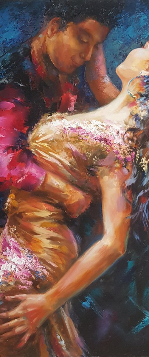 Passionate dance by Viktoria Lapteva