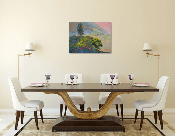 Meadow Beneath the Mountain