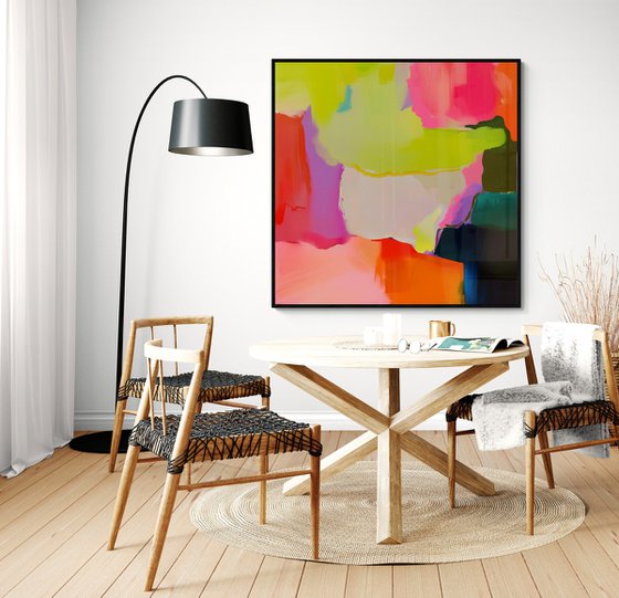 Kiss of Lime and pink #1