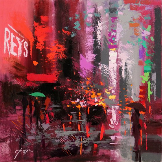 RED RAIN IN BROADWAY