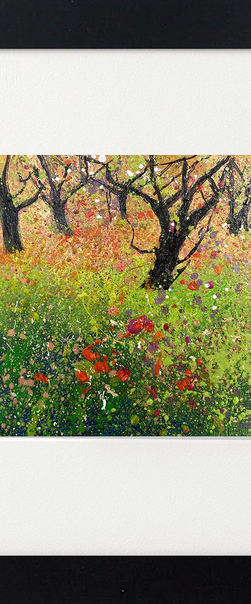 Seasons Autumn Orchard framed by Teresa Tanner