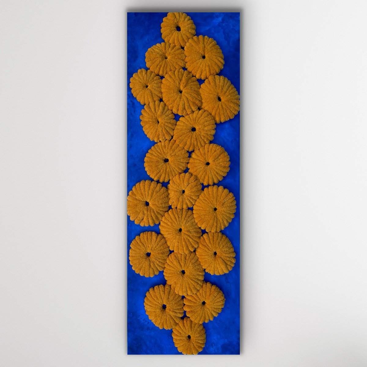 Impressionistic Relief , Bloom Riot By Swapna Namboodiri, 12 X 36, Artwork For Sale On Artfinder
