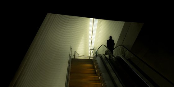 Stranger on Stairway