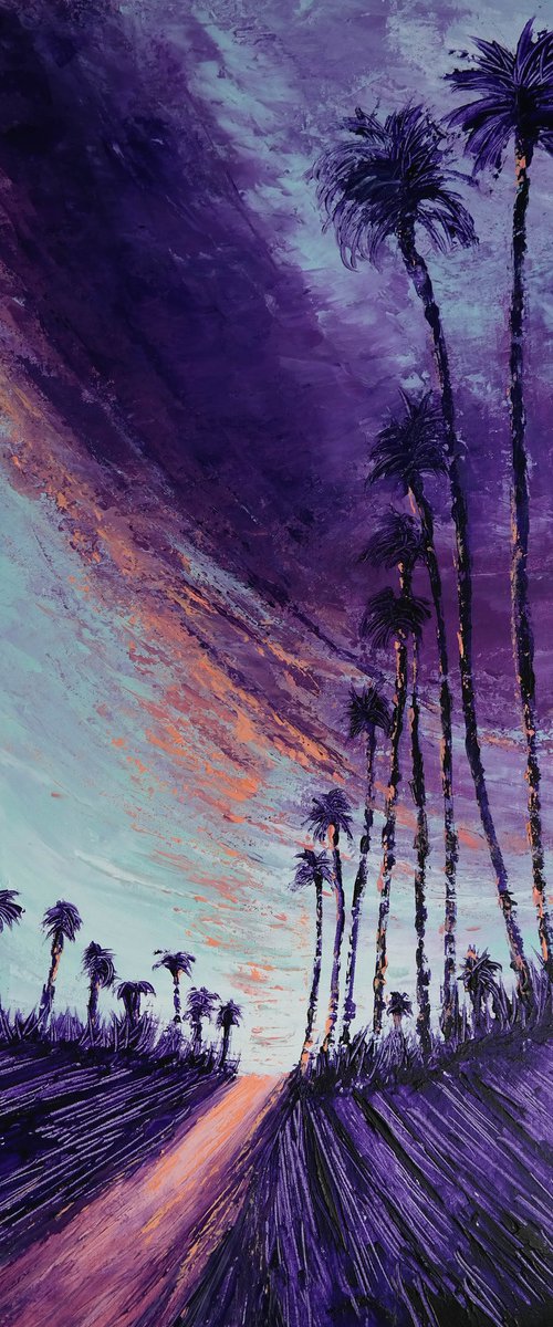 Reaching for the Stars II- Fields and Colors Series by Danijela Dan