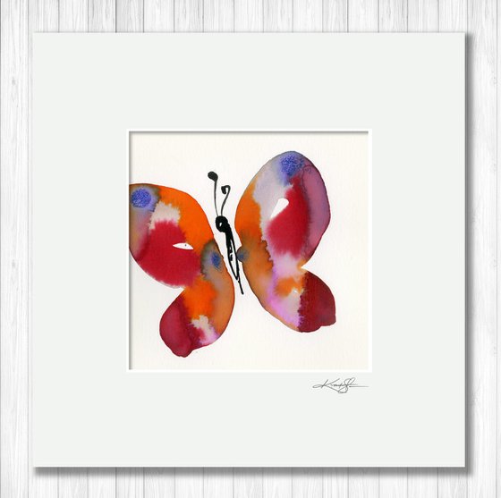 Butterfly Delight 34 -  Painting by Kathy Morton Stanion