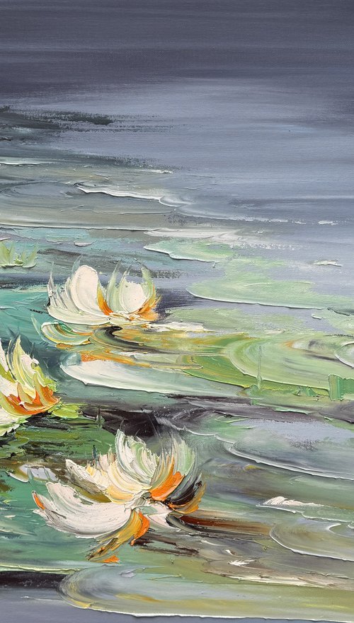 Water lilies No 191 by Liliana Gigovic