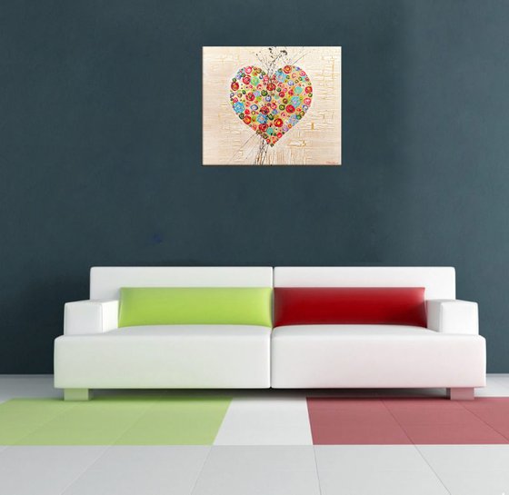 Golden heart