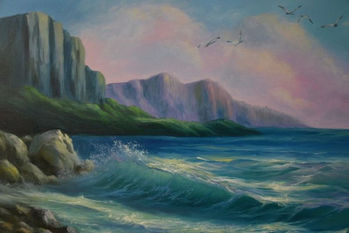 Emerald sea by Nata New