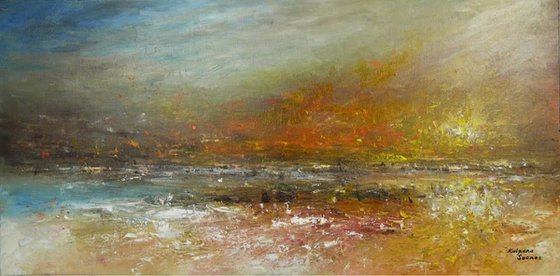 Unforgettable Shore  (Large, 100x50cm)