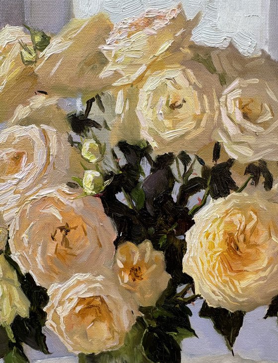 Yellow Roses Still life