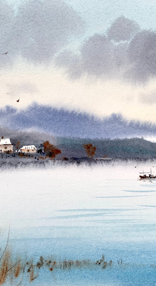 Asian landscape #7 by Eugenia Gorbacheva