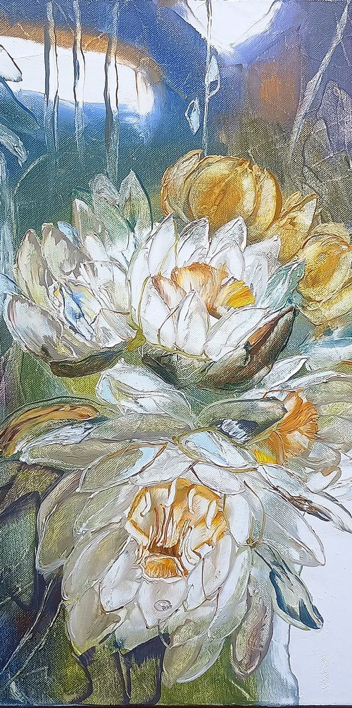 Lake Blossoms by Silvija Drebickaite