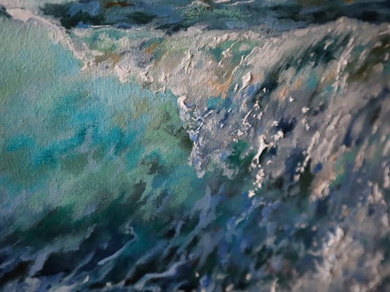 Sea painting, Wave painting