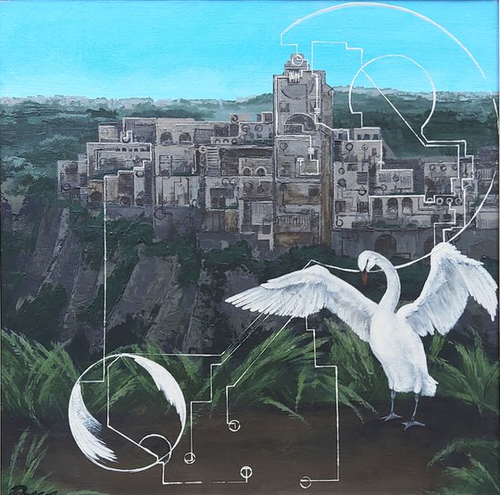 Leda and the Swan III (Matera)