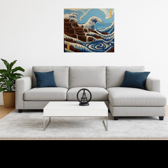 Japanese seascape