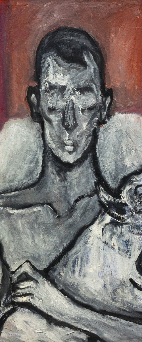 The Man With Dog by El Gretta
