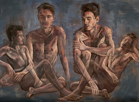 Gay erotic art