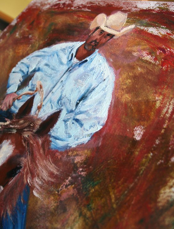 Cowboy I... /  ORIGINAL PAINTING