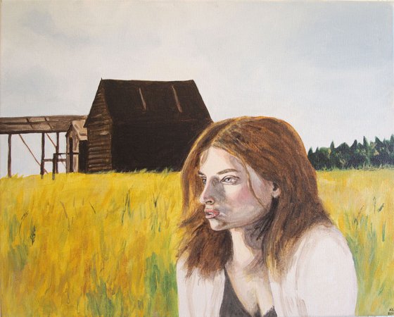 Girl in a Field