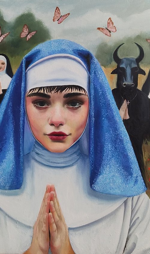 Pray for us by Laura Muolo