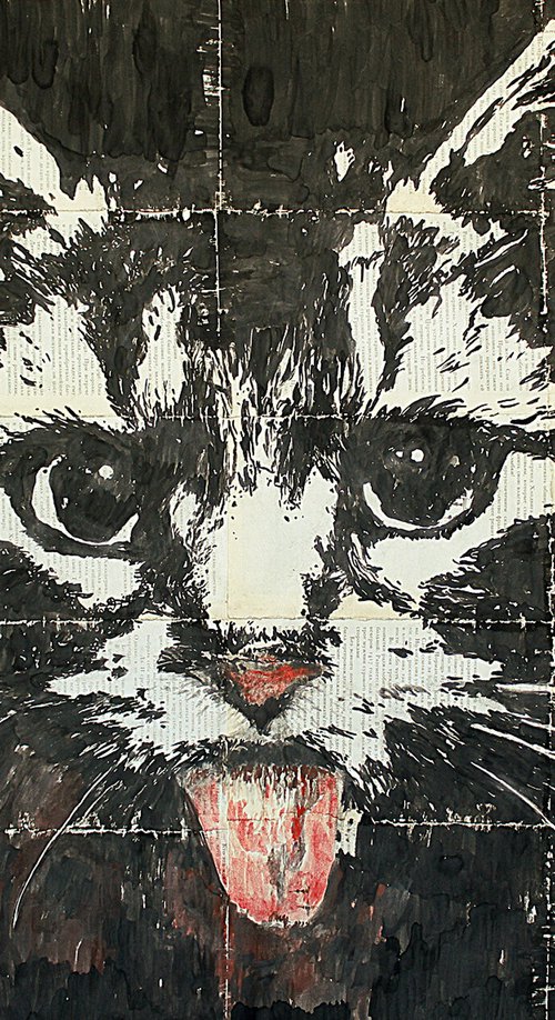 The night cat. by Marat Cherny