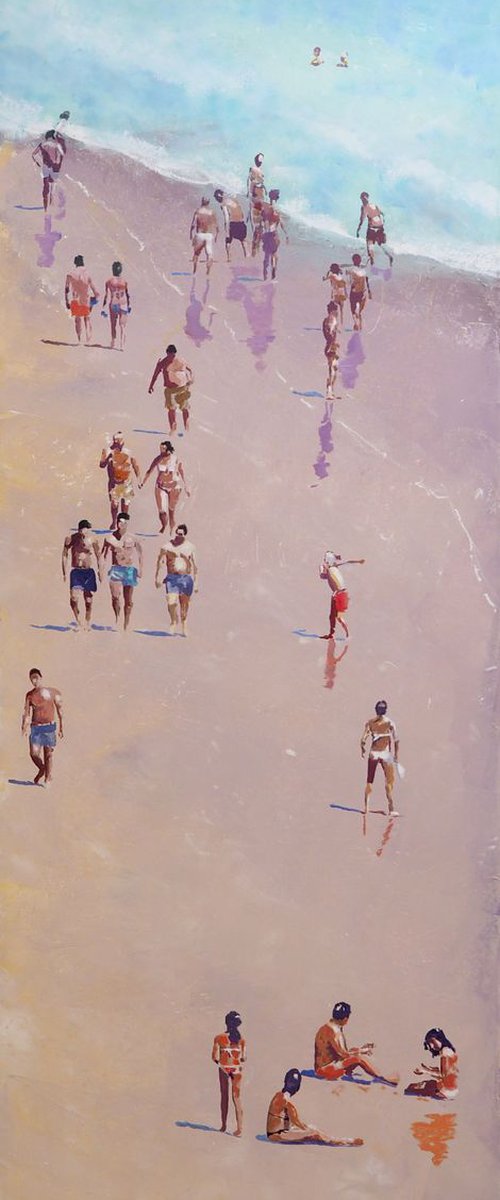 Beach scene 18 by Carlos Martín