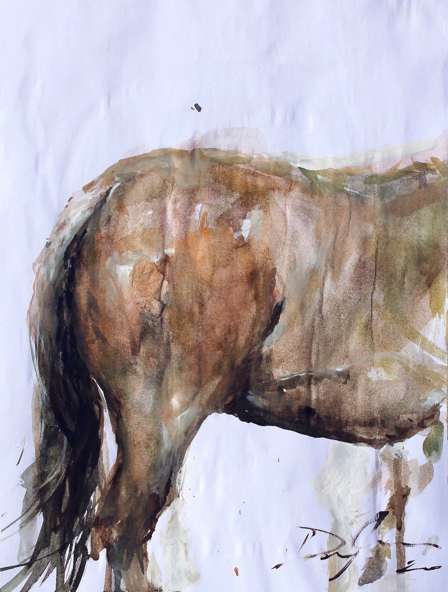 Country Horses V by Maximilian Damico