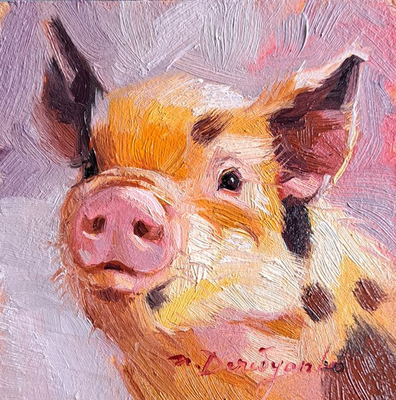 Pig portrait