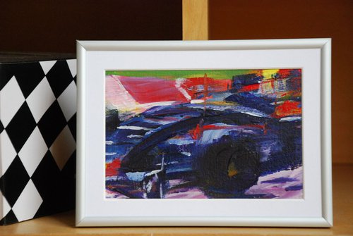 Speed Red Bull Racing by Kathryn Sassall