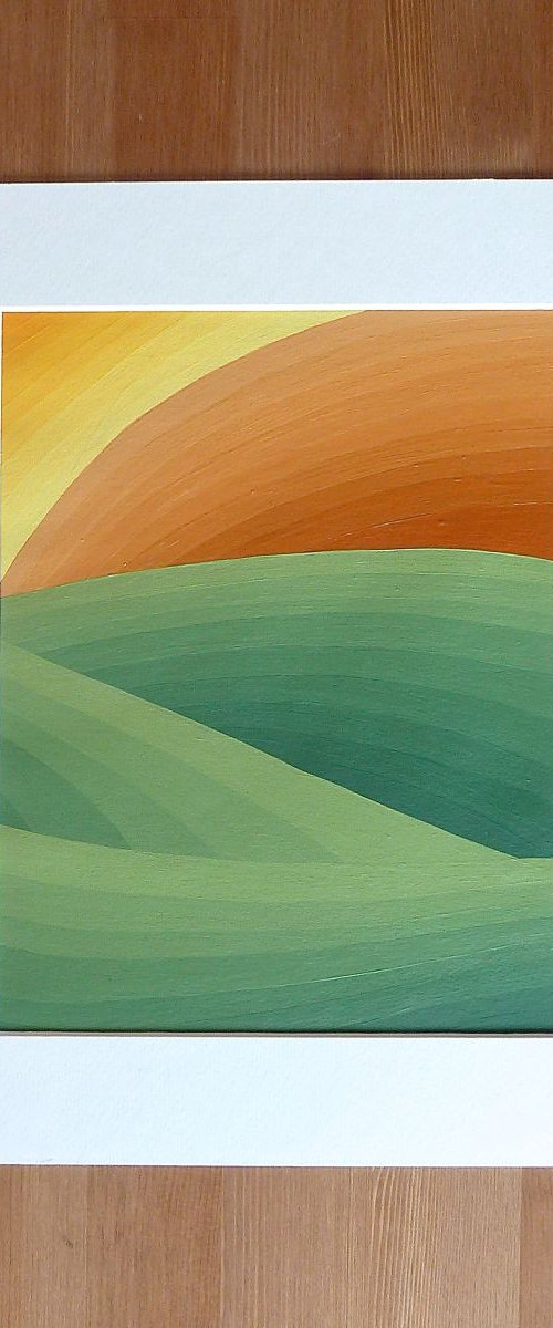 Sundown by Zoe  Hattersley