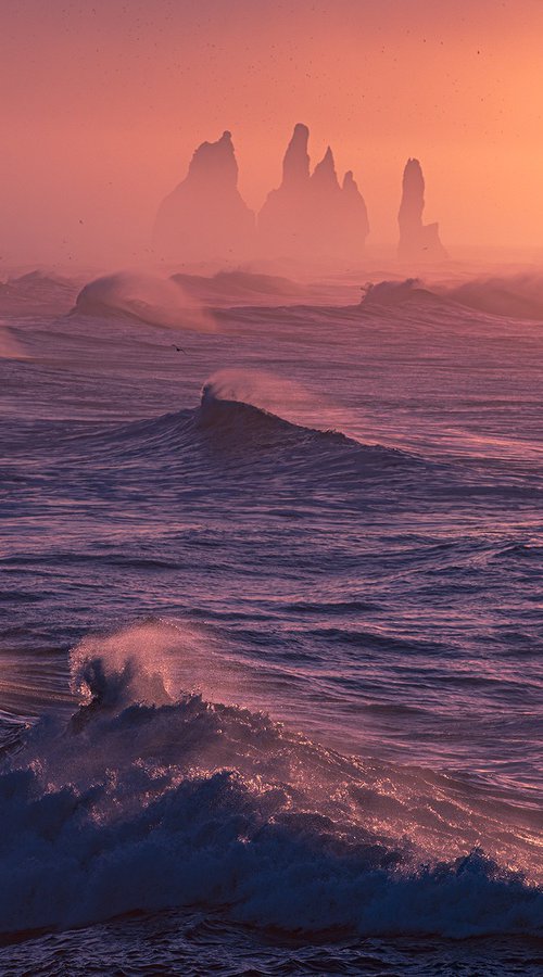 Roar of Reynisdrangar by Nick Psomiadis