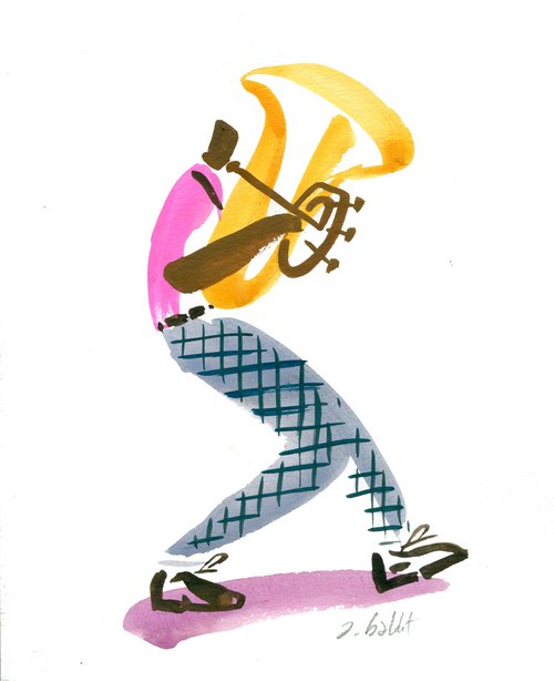 New-Orleans_jazz_player-21 by André Baldet